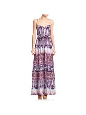 Parker Verona Silk Maxi Dress Joplin Purple